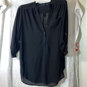 Sheer blouse/tunic